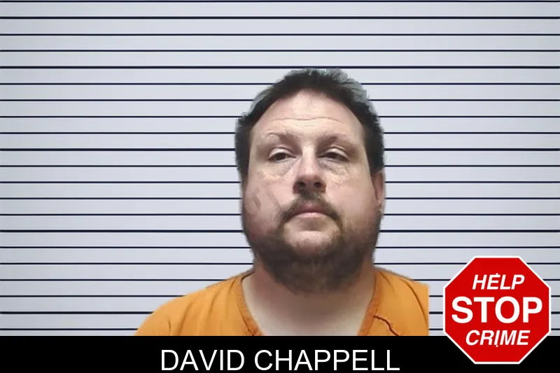 David Chappell mugshot