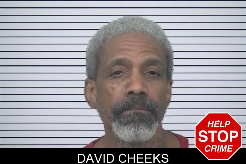 David Cheeks mugshot