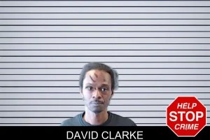 David Clarke mugshot