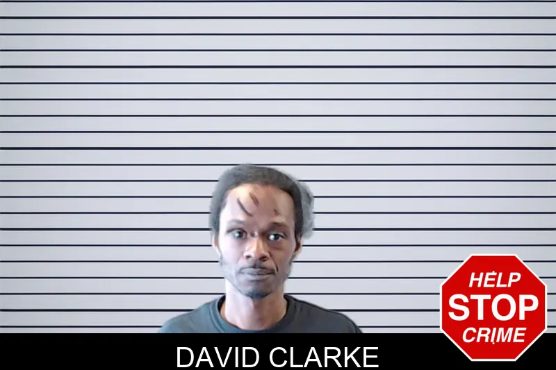 David Clarke mugshot