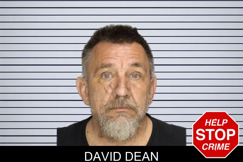 David Dean mugshot