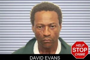 David Evans mugshot