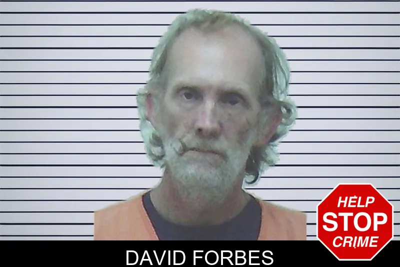 David Forbes mugshot