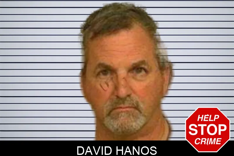 David Hanos mugshot
