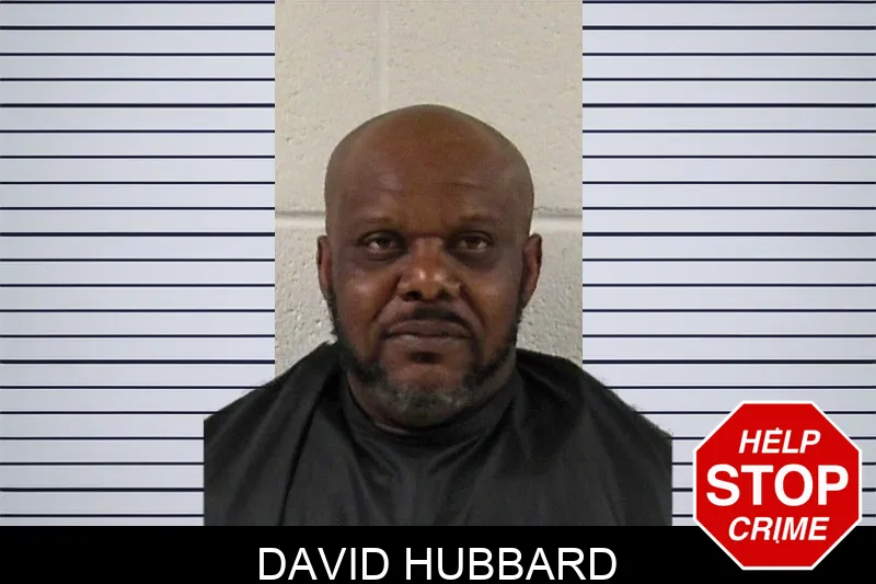 David Hubbard mugshot