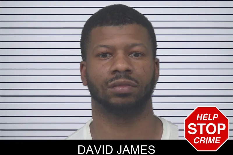 David James mugshot