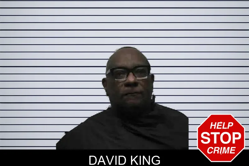 David King mugshot