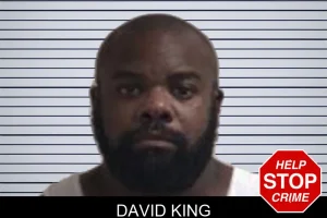David King mugshot