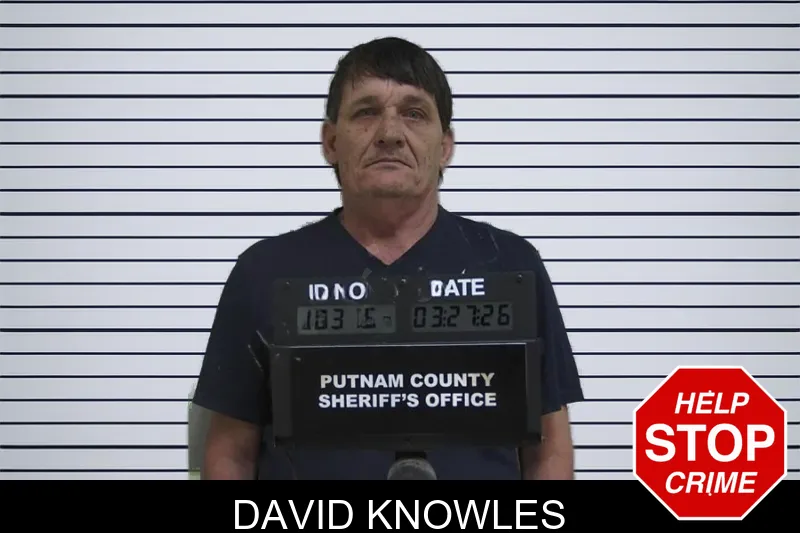 David Knowles mugshot