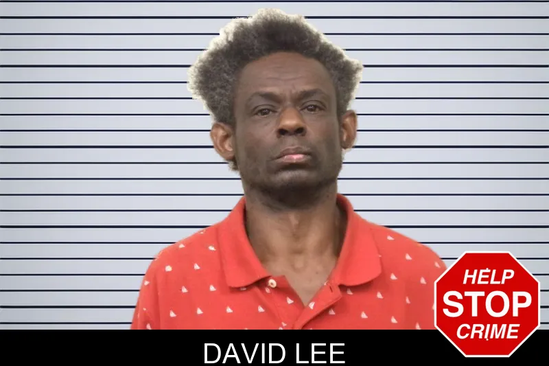 David Lee mugshot