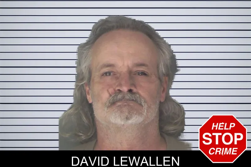 David Lewallen mugshot