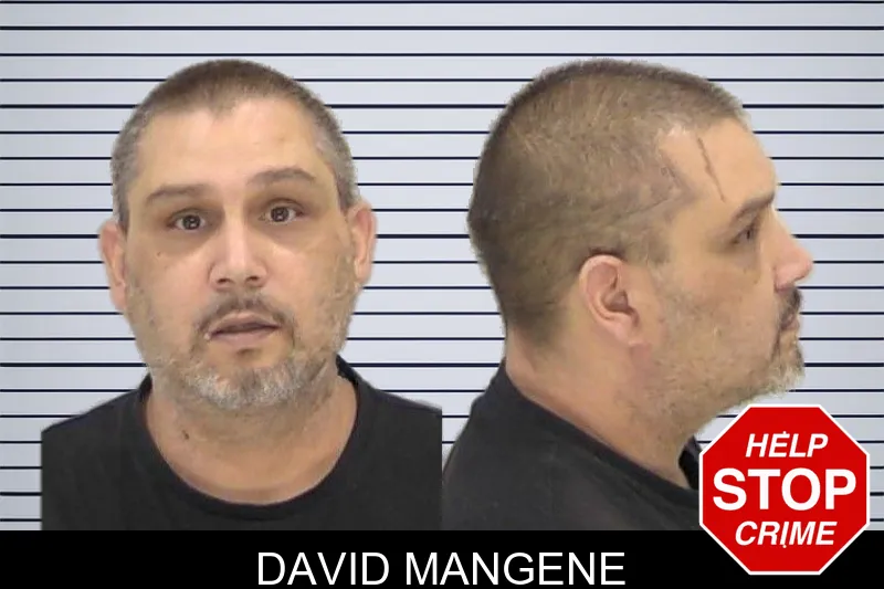 David Mangene mugshot