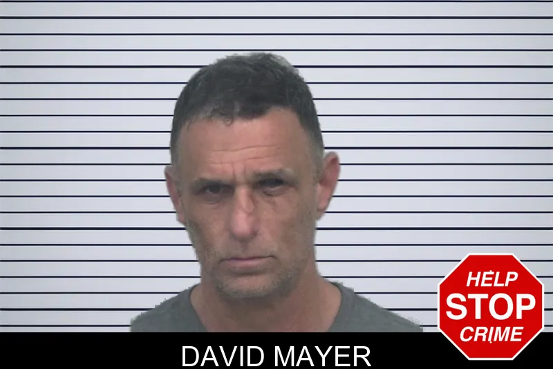David Mayer mugshot