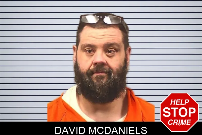 David McDaniels mugshot