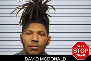 David McDonald mugshot