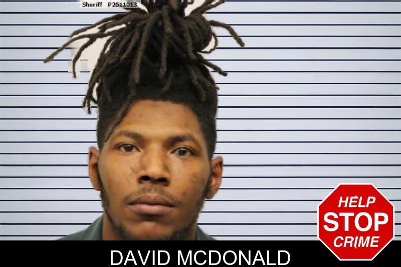 David McDonald mugshot