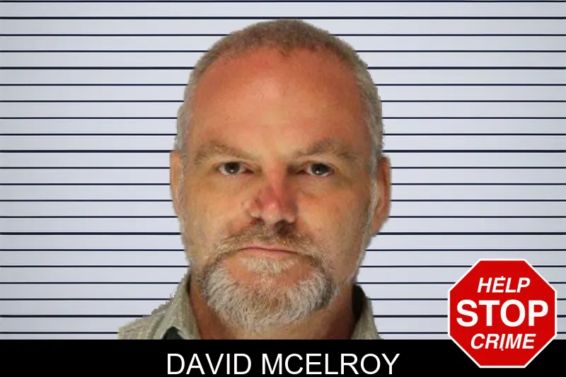 David McElroy mugshot