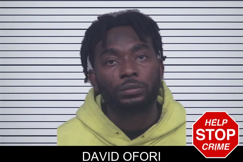 David Ofori mugshot