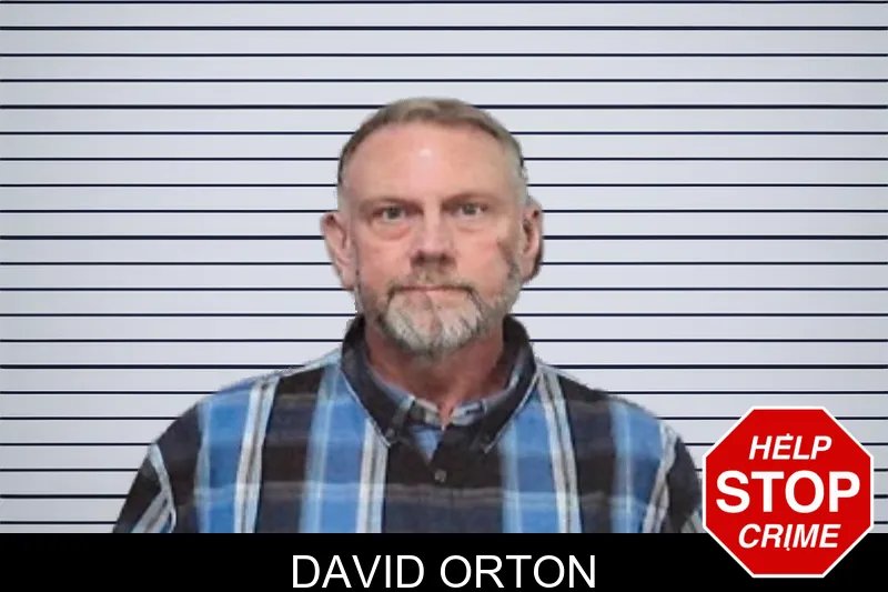 David Orton mugshot
