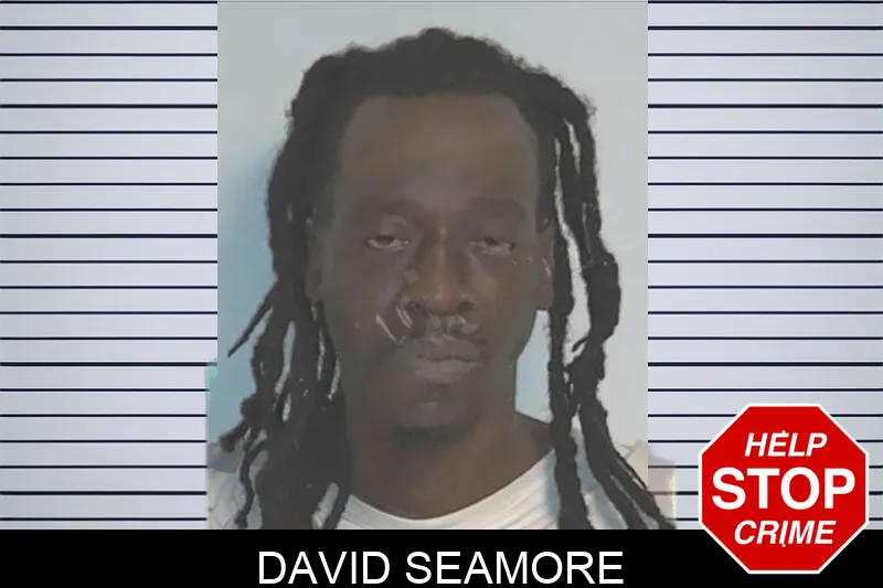 David Seamore mugshot