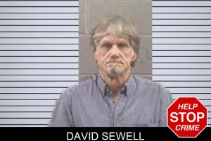 David Sewell mugshot
