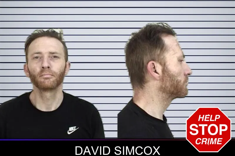 David Simcox mugshot