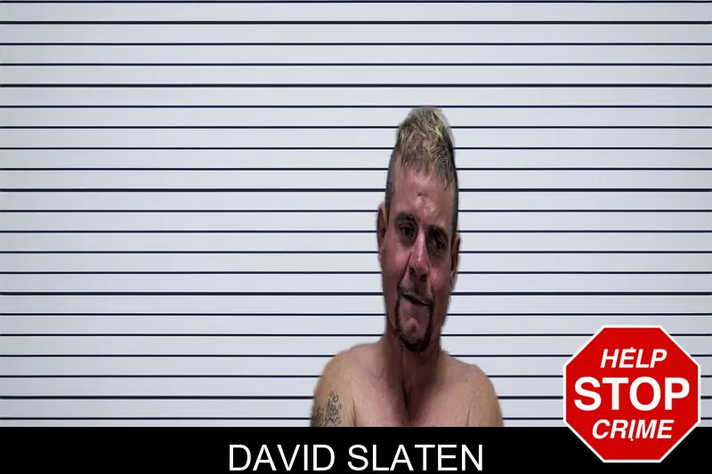 David Slaten mugshot