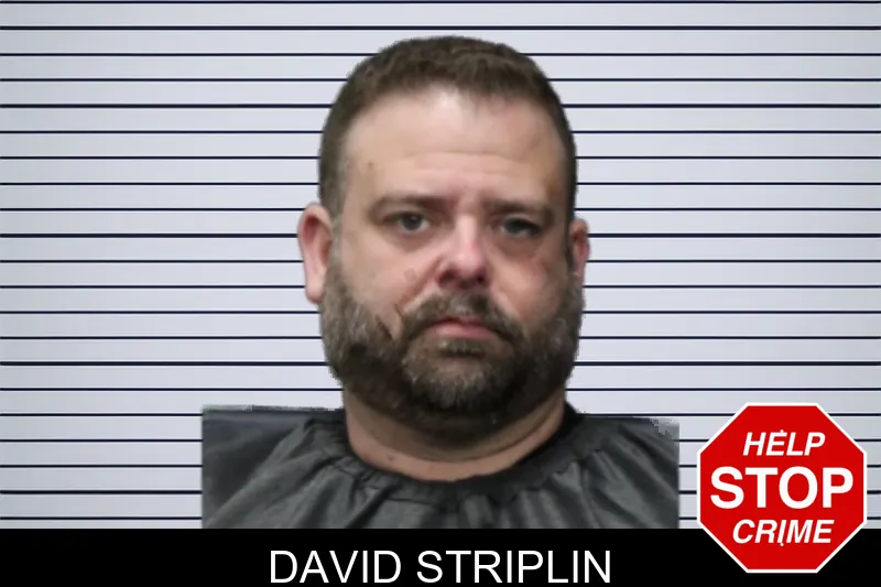 David Striplin mugshot