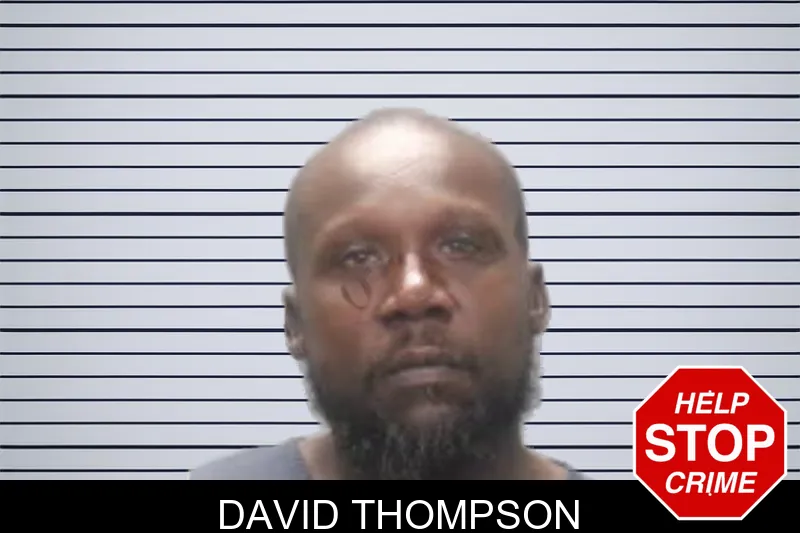 David Thompson mugshot