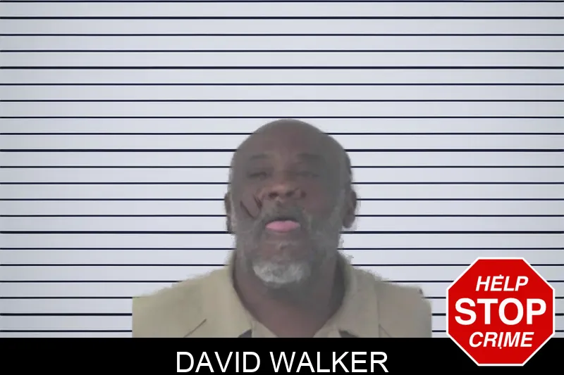 David Walker mugshot