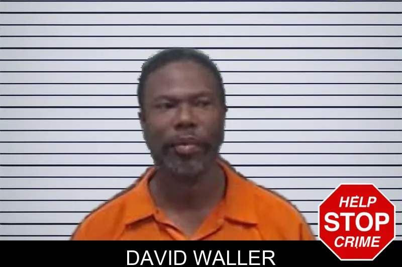 David Waller mugshot