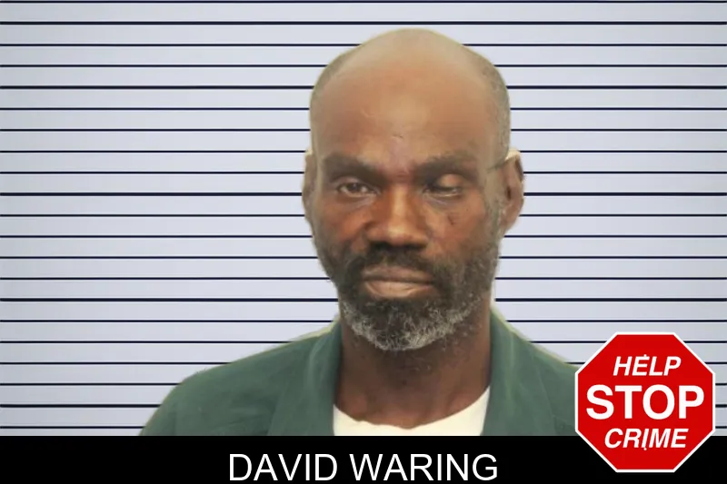David Waring mugshot