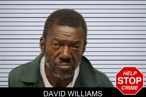 David Williams mugshot