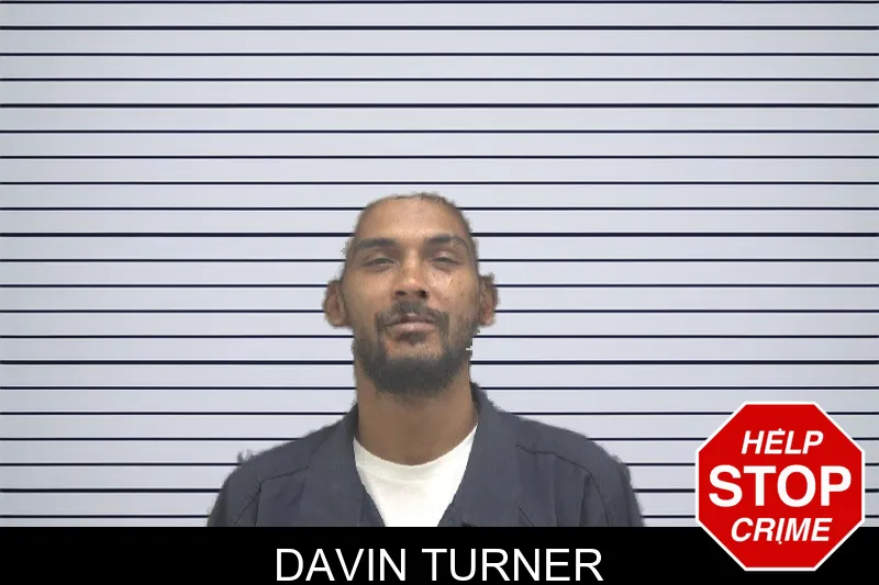 Davin Turner mugshot