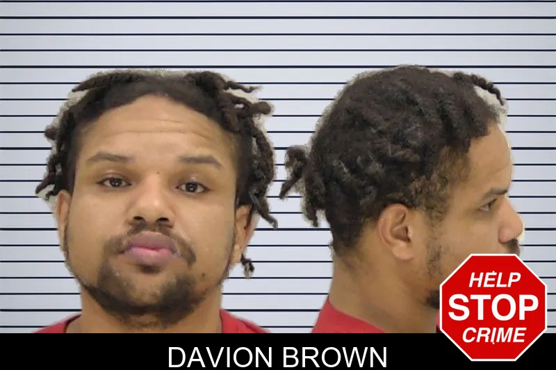 Davion Brown mugshot