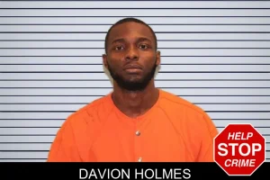 Davion Holmes mugshot