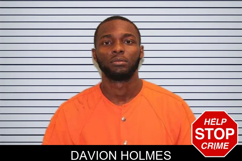 Davion Holmes mugshot