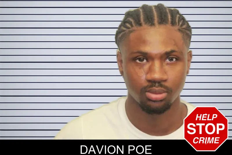 Davion Poe mugshot
