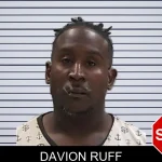 Davion Ruff mugshot