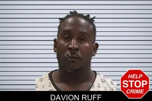 Davion Ruff mugshot