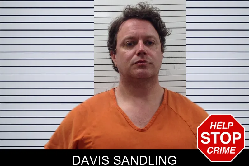 Davis Sandling mugshot