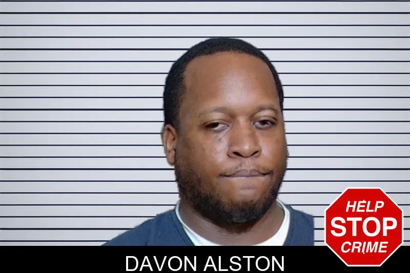 Davon Alston mugshot
