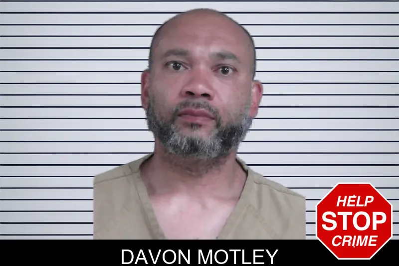 Davon Motley mugshot