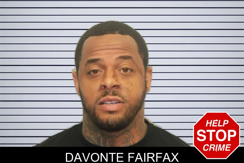 Davonte Fairfax mugshot
