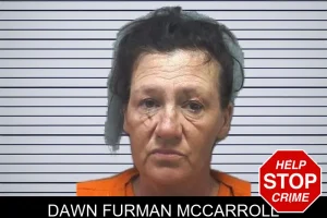 Dawn Furman McCarroll mugshot