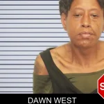 Dawn West mugshot