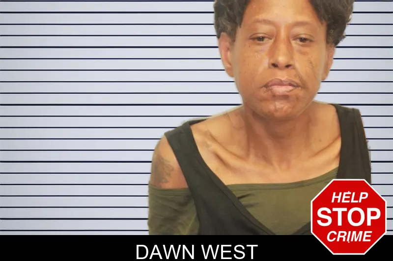 Dawn West mugshot
