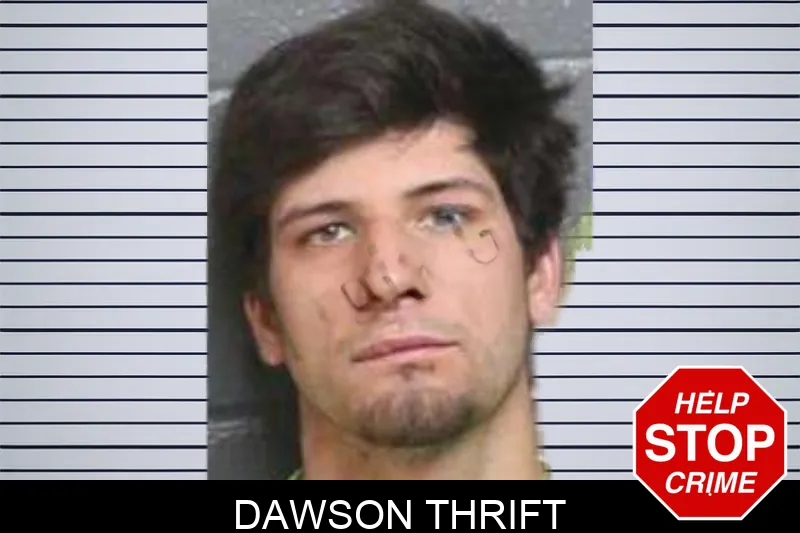 Dawson Thrift mugshot – Bacon County , Georgia Dawson Thrift mugshot