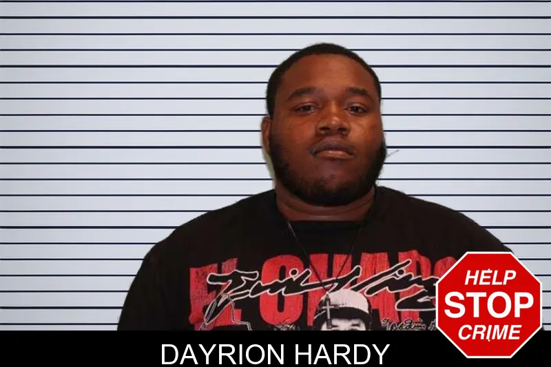 Dayrion Hardy mugshot