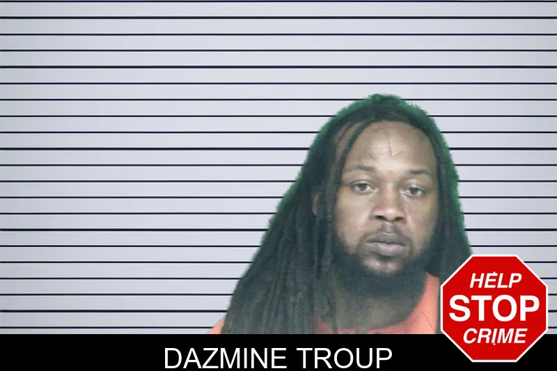 Dazmine Troup mugshot